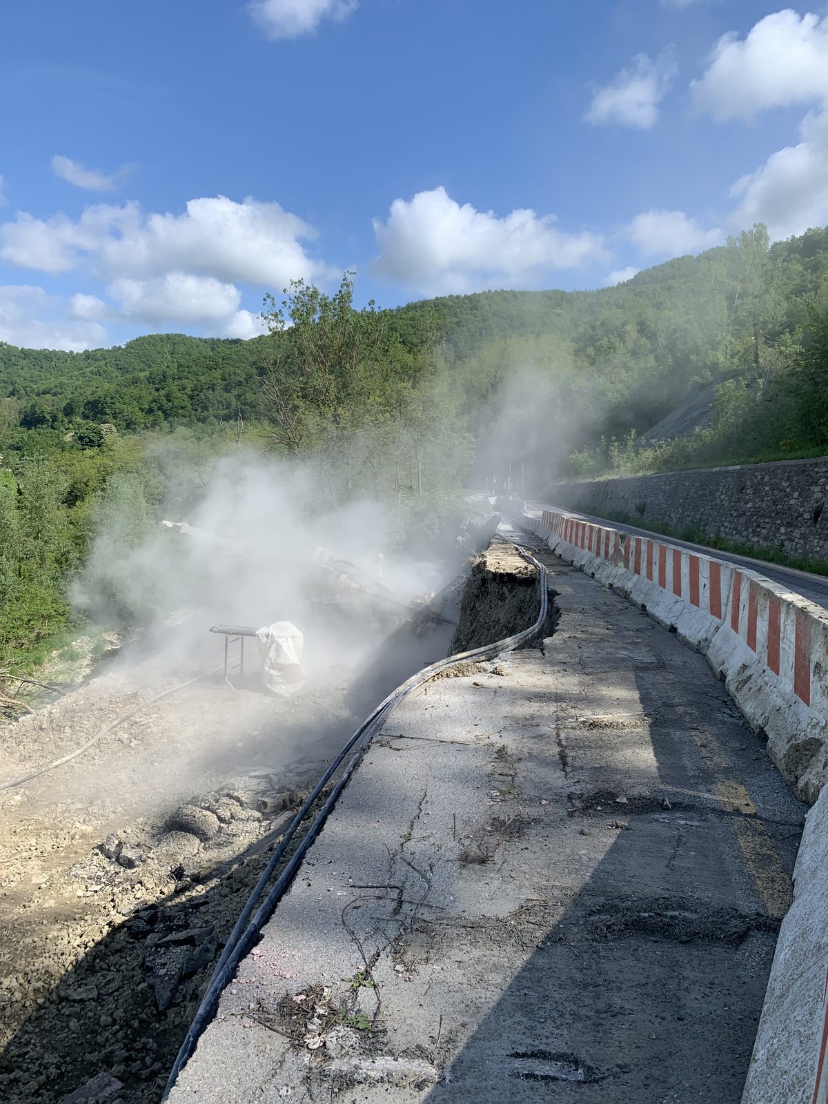 S.P. 439 Saliceto-Monesiglio - Sistemazione frana di valle