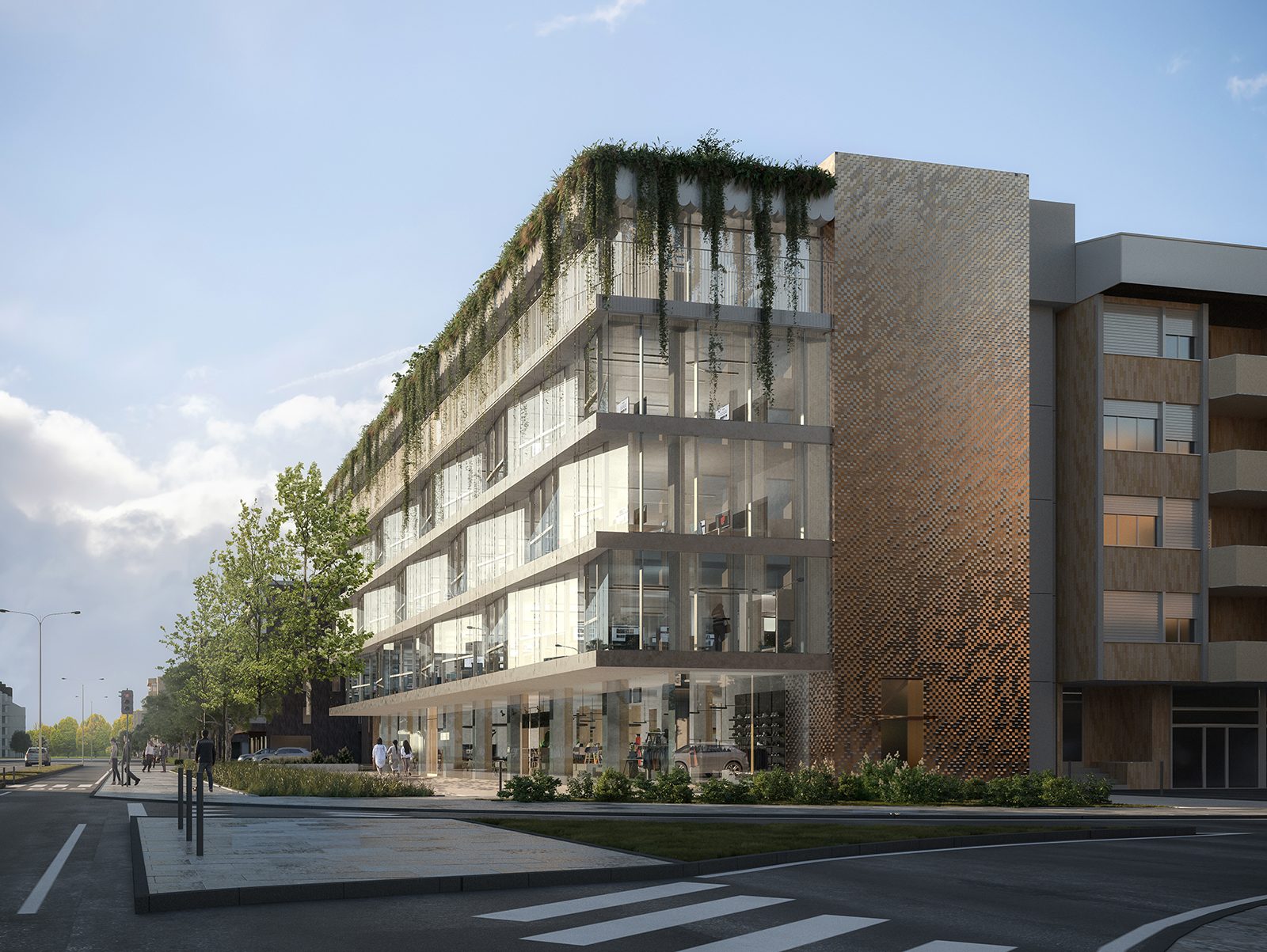 Riqualificazione Edificio Uffici e Residenze - Prato
